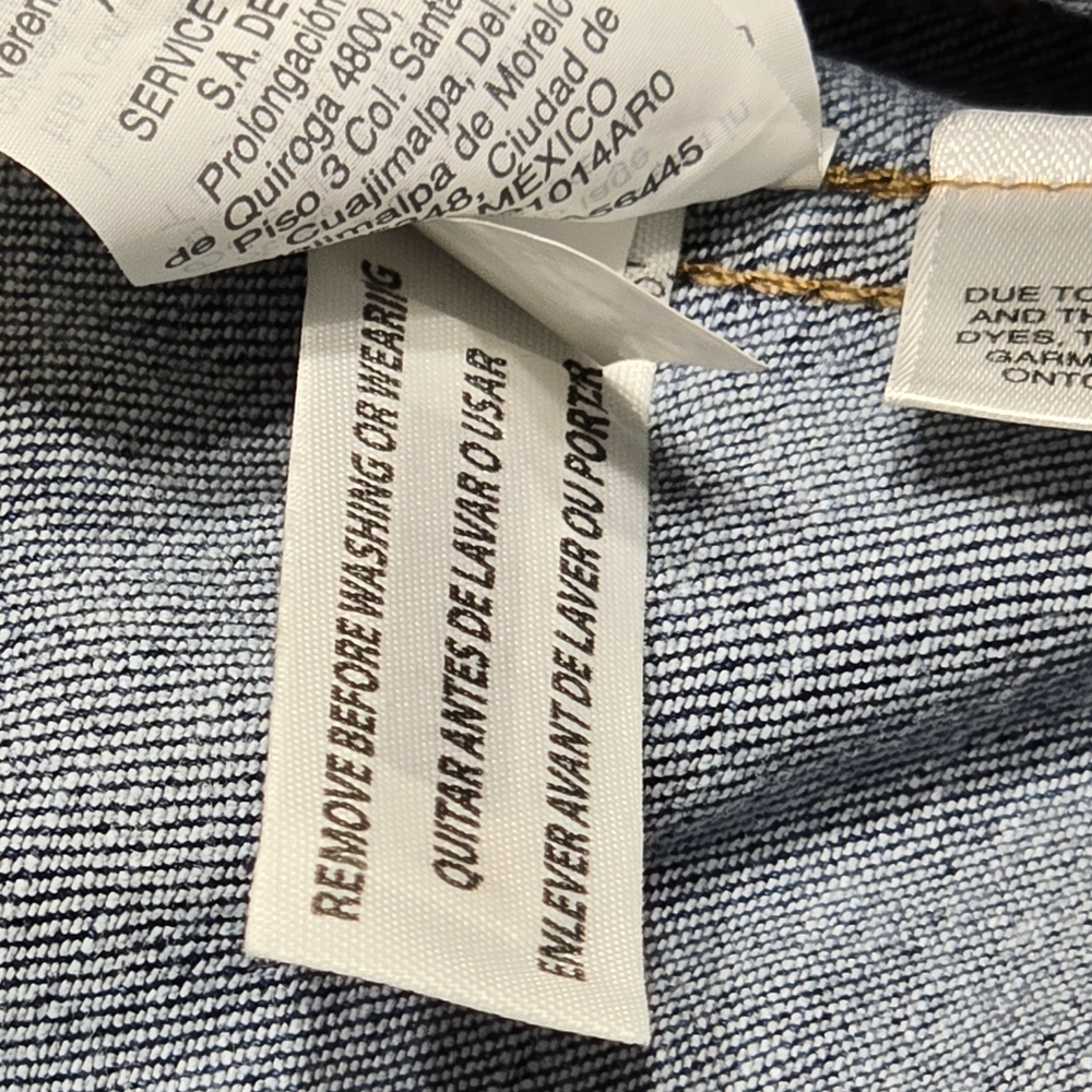 Madewell Stretch A-Line Mini Skirt In Salisbury Wash: Patch Pocket Women's Sz 0 - Picture 10 of 13